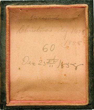 1858 Ambrotype Note