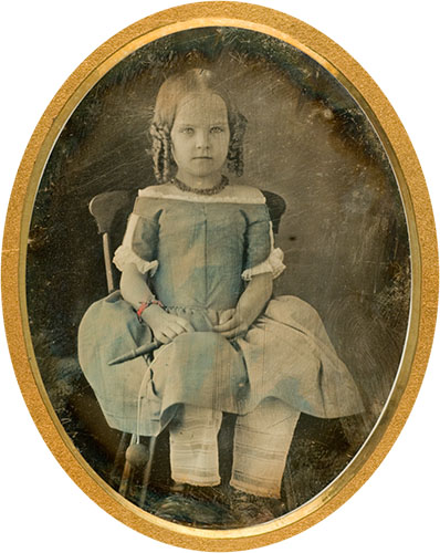 Daguerreotype Closeup