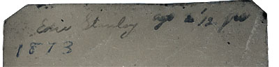 1873 Tintype Date