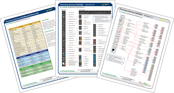 Photoshop Elements Tip Sheets