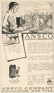 1915 Ansco Ad